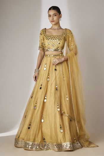 Essay By Sumedha Agrawal Hand Embroidered Lehenga Set 