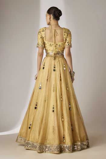 Essay By Sumedha Agrawal Hand Embroidered Lehenga Set 