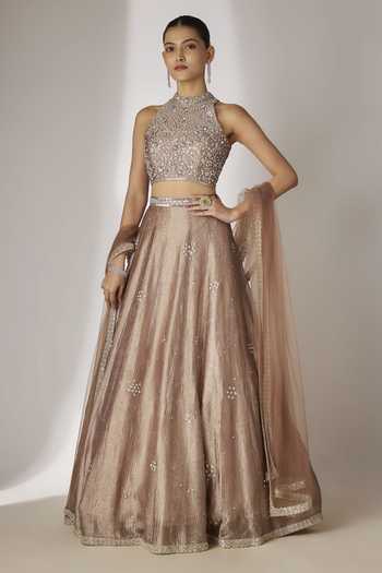 Essay By Sumedha Agrawal Embroidered Lehenga Set 