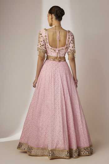 Essay By Sumedha Agrawal Hand Embroidered Lehenga Set 