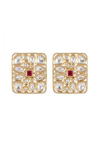 Joules by Radhika Aarvya Embellished Stud Earrings 