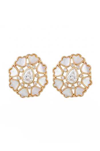 Joules by Radhika Kaveli Embellished Stud Earrings