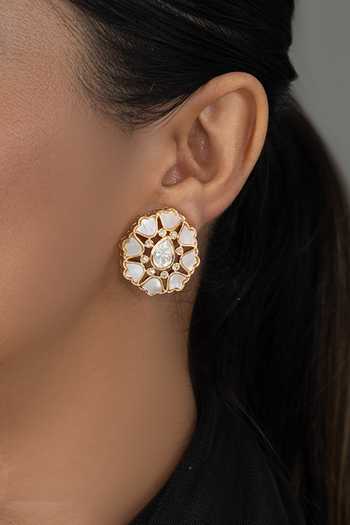 Joules by Radhika Kaveli Embellished Stud Earrings