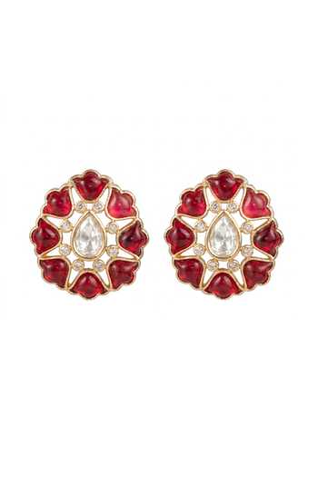 Joules by Radhika Aayana Embellished Stud Earrings