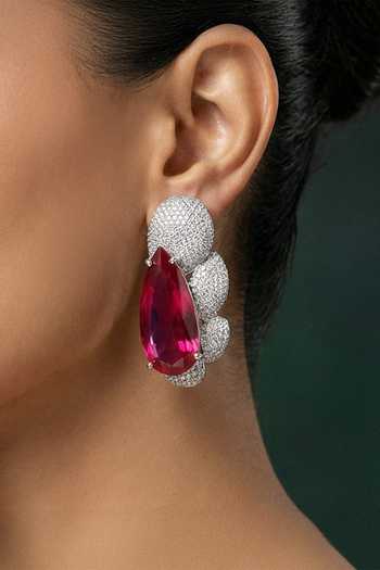 Joules by Radhika Opaline Embellished Stone Earrings 