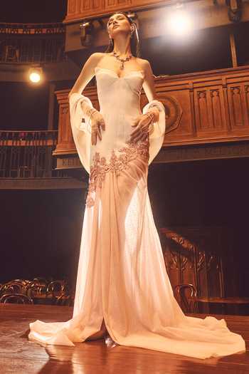 Supria Munjal Sculpted Corset Gown 