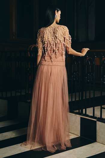 Supria Munjal One Shoulder Gown 