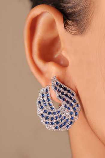 MRJEWELS Aurelia Flame Luxe Earrings 