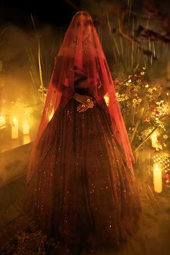 Amaltas Couture Raw Silk Bridal Lehenga Set 