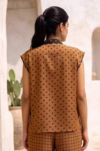 Nautanky Sandbar Chic Printed Shirt & Trouser Set 