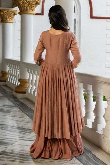 Nimbu Mirchi Sitaraa Embroidered Anarkali Set 