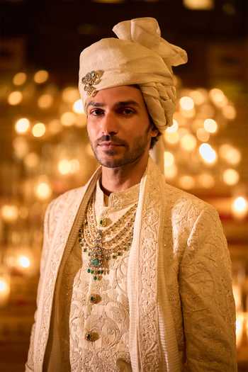 Buy Seema Gujral Ivory Silk Embroidered Sherwani And Kurta Set Online at Aza Fashions Buy_Seema Gujral_Ivory Silk Embroidered Sherwani And Kurta Set _Online_at_Aza_Fashions