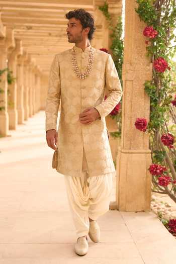 Seema Gujral Embroidered Sherwani Set 