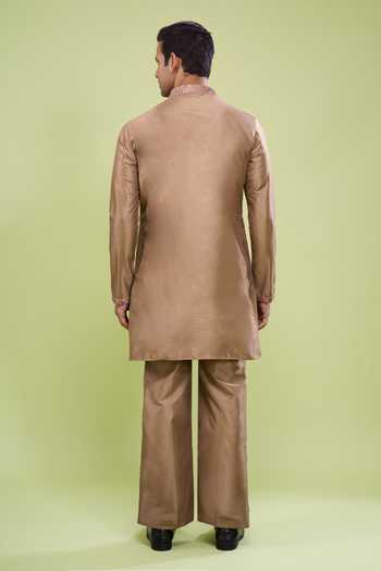 Arihant Rai Sinha Plain Kurta & Pant Set 