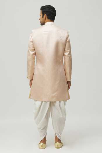 Arihant Rai Sinha Geometric Woven Kurta Set 