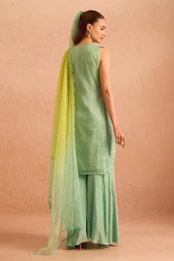 Tarini Vij Mehergul Floral Embroidered Kurta Set 