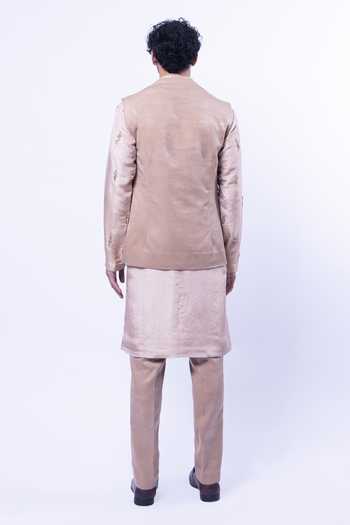 Siddhant Agrawal Mistborne Rooted Nehru Jacket 