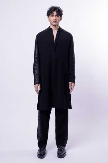 Siddhant Agrawal Orion Drift Bead Embroidered Kurta Set 