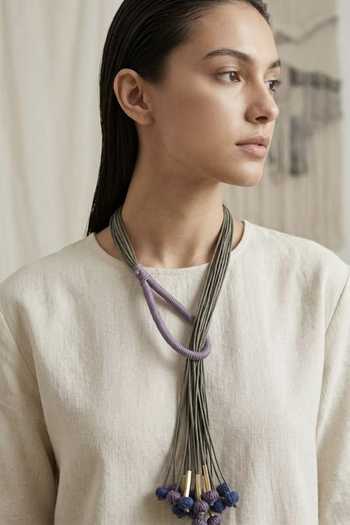 Zaza By Somya The Loop Theory Necklace 