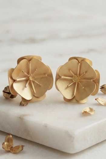Zaza By Somya The Arc Hoop Earrings 