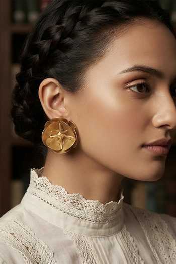 Zaza By Somya The Arc Hoop Earrings 