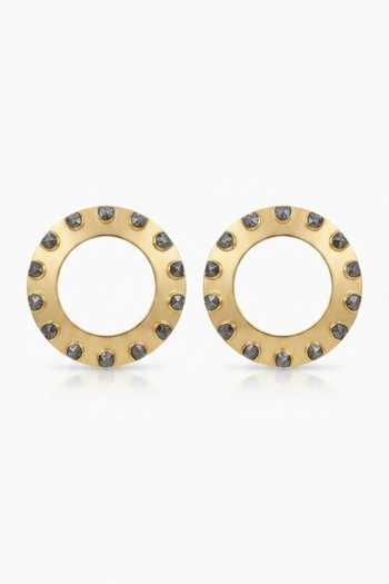 Zaza By Somya The Looped Hoop Earrings 