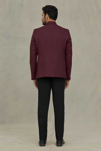 Arihant Rai Sinha Full Sleeve Plain Bandhgala 
