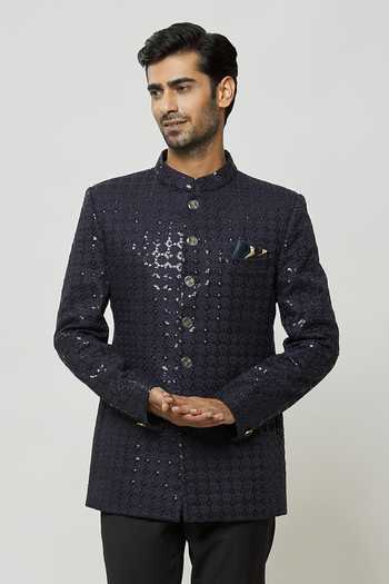 Arihant Rai Sinha Sequin Embroidered Jodhpuri 