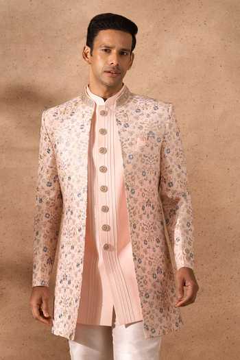 Arihant Rai Sinha Embroidered Sherwani Set 