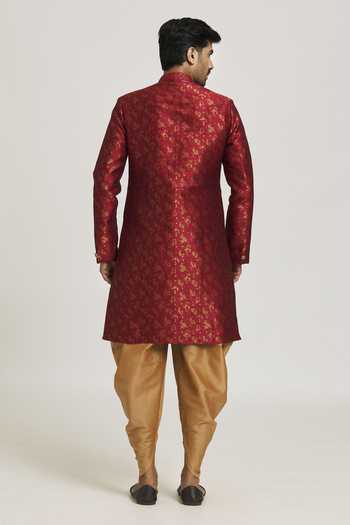 Arihant Rai Sinha Woven Floral Bloom Sherwani With Pant 