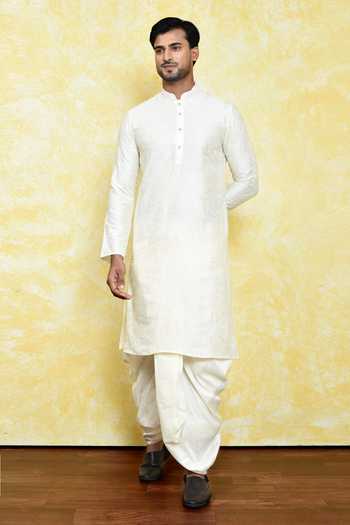 Arihant Rai Sinha Bloom Embroidered Kurta With Dhoti Pant 