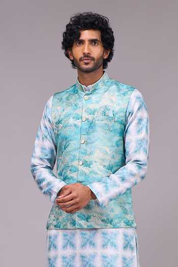 Arihant Rai Sinha Sleeveless Bundi Kurta Set 