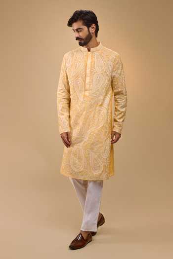 Arihant Rai Sinha Embroidered Kurta & Pant Set 
