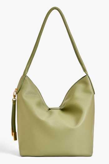 Shop_Outhouse_Green Le Sac Sage Bag _Online_at_Aza_Fashions