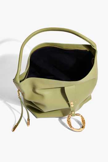 Buy_Outhouse_Green Le Sac Sage Bag 