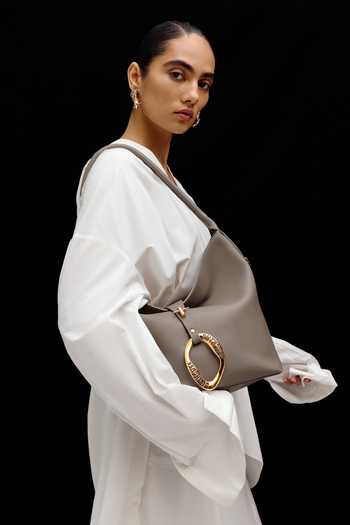 Buy_Outhouse_Grey Le Sac Greige Taupe Bag _Online_at_Aza_Fashions