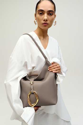 Outhouse Le Sac Greige Taupe Bag