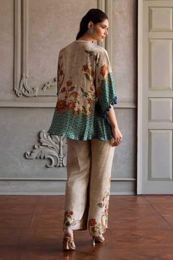 Kalista Sahira Printed Kurta & Pant Set 