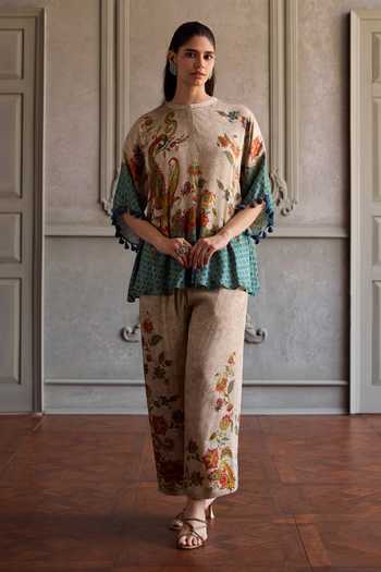 Kalista Sahira Printed Kurta & Pant Set 