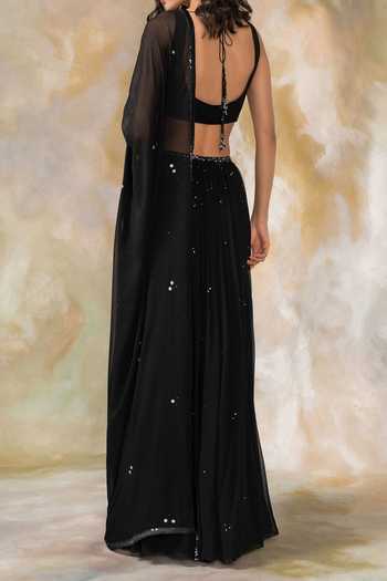 Pooja Peshoria Embellished Lehenga Set For Kids