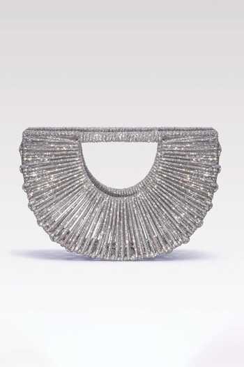 FOREVER NOOR Daisy Crystal Embellished Bag 