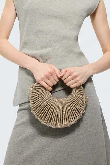 FOREVER NOOR Sara Crystal Embellished Bag 