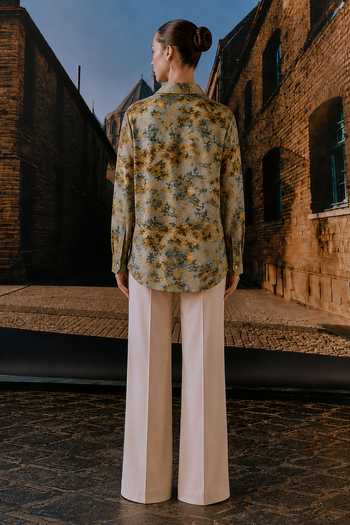 Maison Aguise Floral Print Shirt