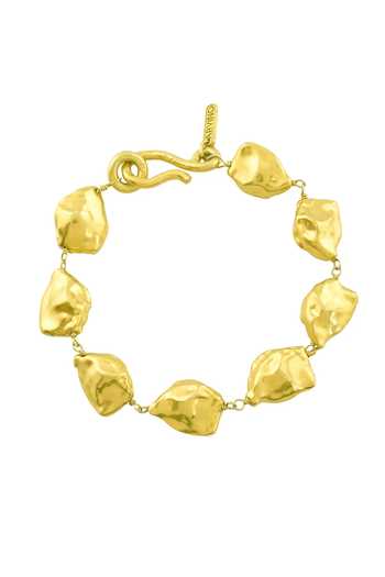 Arvino Asymmetrical Nugget Anklet