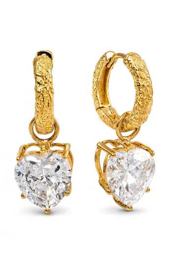 Buy Arvino Gold Plated Heart Crystal Hoop Earrings Online at Aza Fashions Buy_Arvino_Gold Plated Heart Crystal Hoop Earrings _Online_at_Aza_Fashions