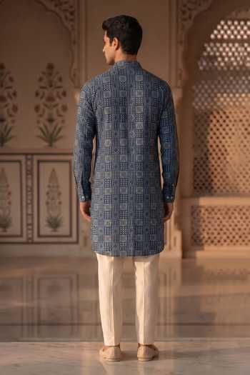 Prateek Munjal Cotton Kurta & Pant Set 