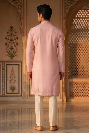Prateek Munjal Embroidered Kurta Pant Set 