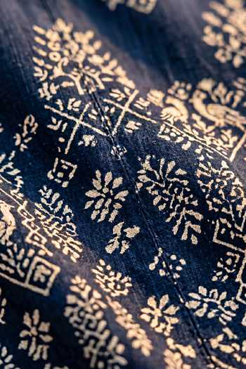 Prateek Munjal_Blue Cotton Kurta Pant Set _at_Aza_Fashions