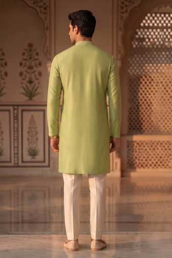 Prateek Munjal Embroidered Kurta Pant Set 