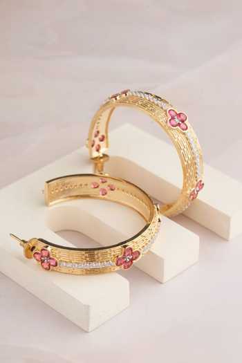 Mozaati Arabis Hoop Earrings